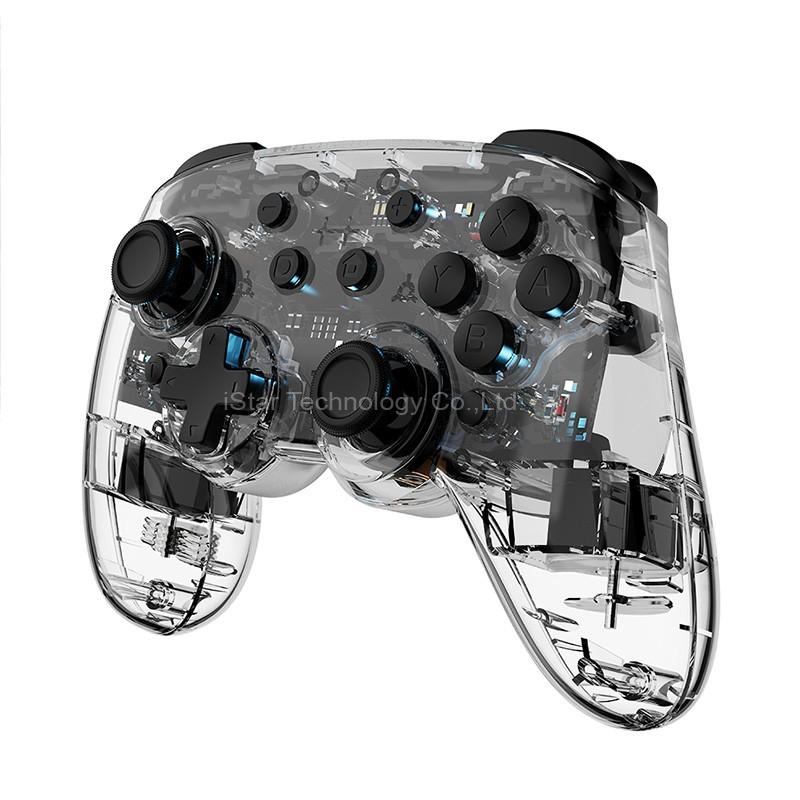 Nintendo Switch pro Transparent Controller with LED light YS35