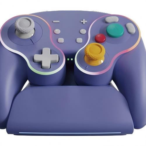 Retro Bluetooth Switch2 Controller With Dock
